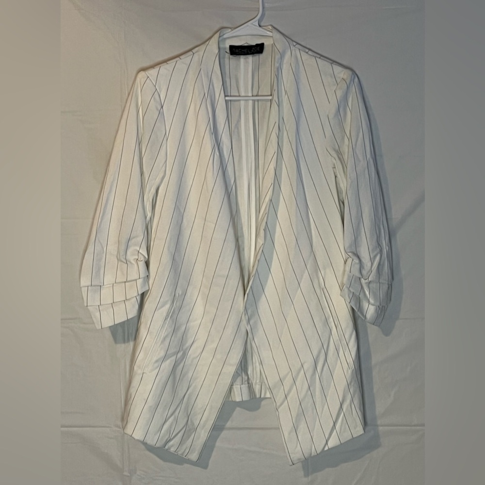Pinstripe Blazer